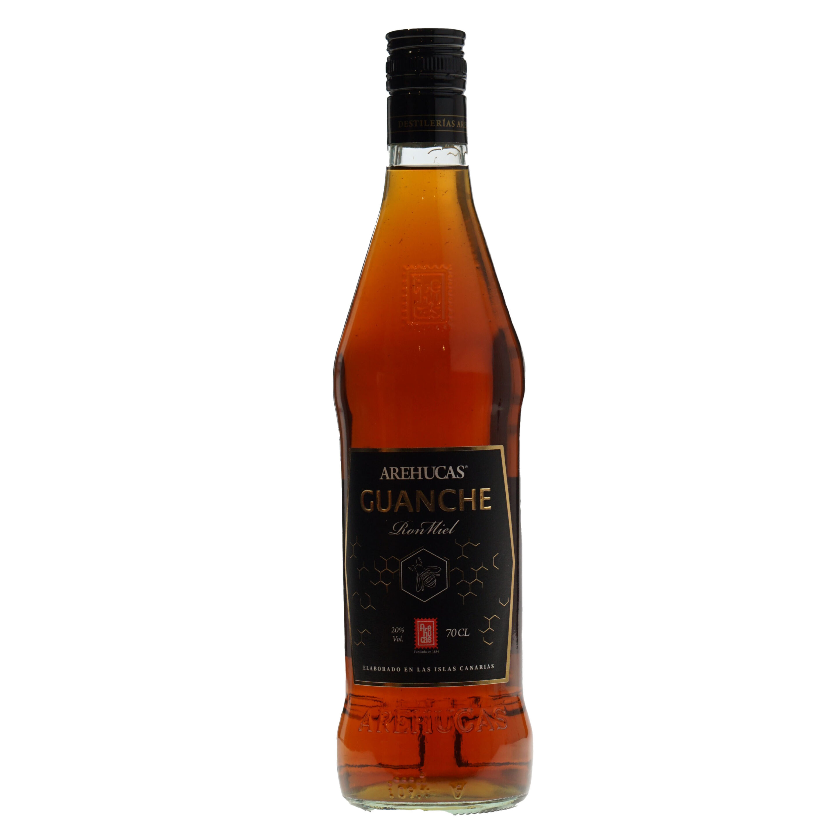 Ron Miel Guanche Arehucas Rum 20% 70cl