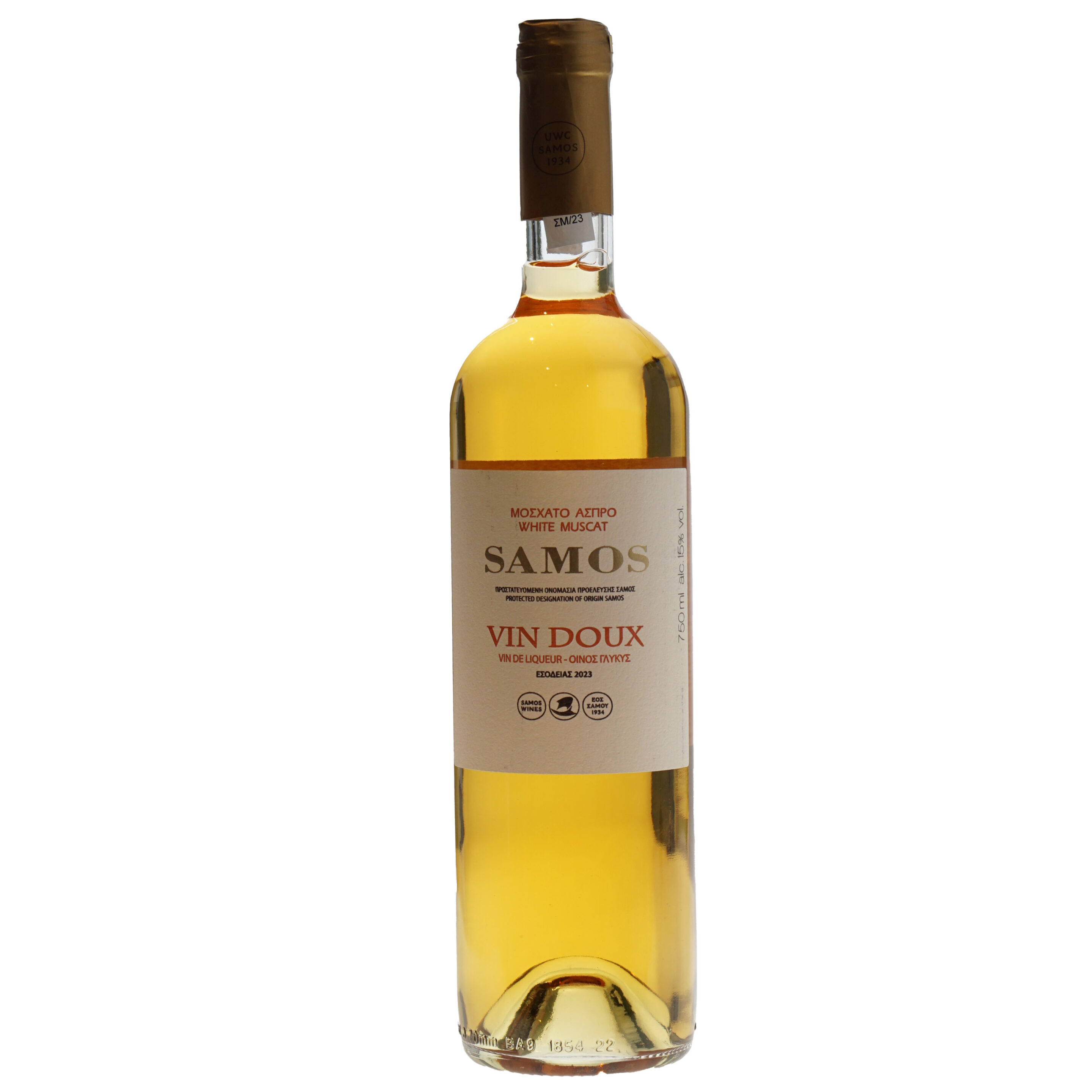 Samos Vin Doux 15% 75cl.