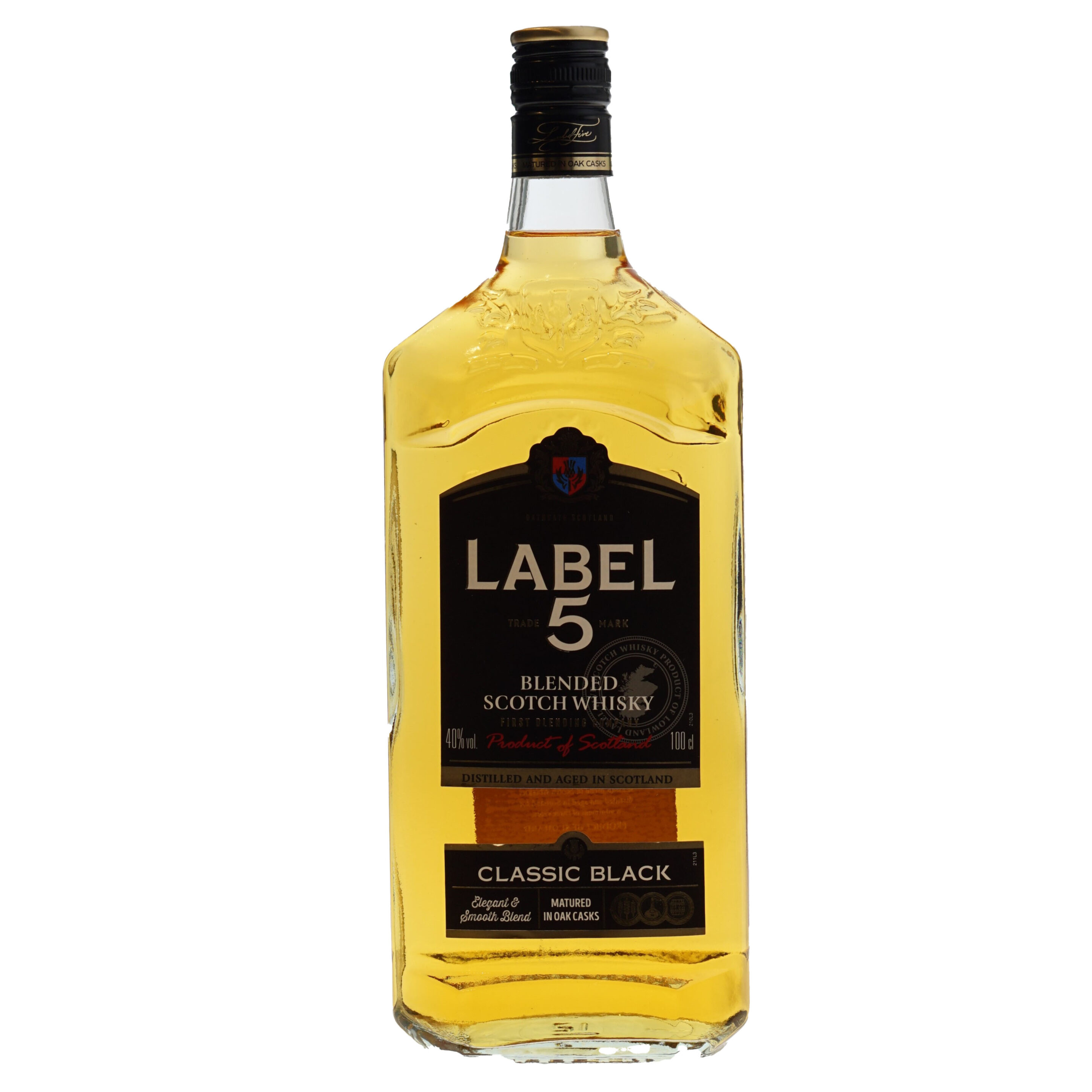 Label 5 Whisky 40% 100cl.