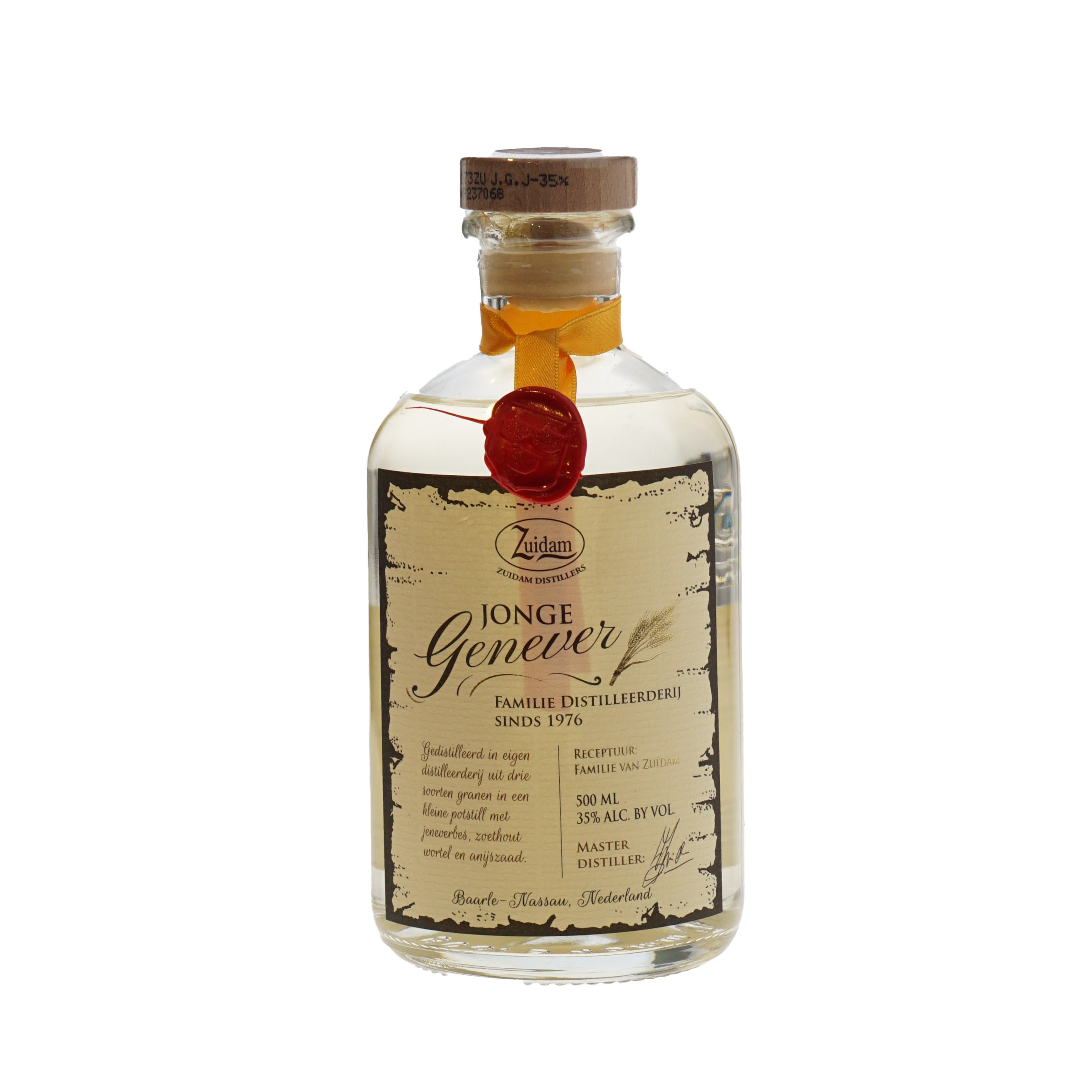 Zuidam Jonge Jenever 35% 50cl