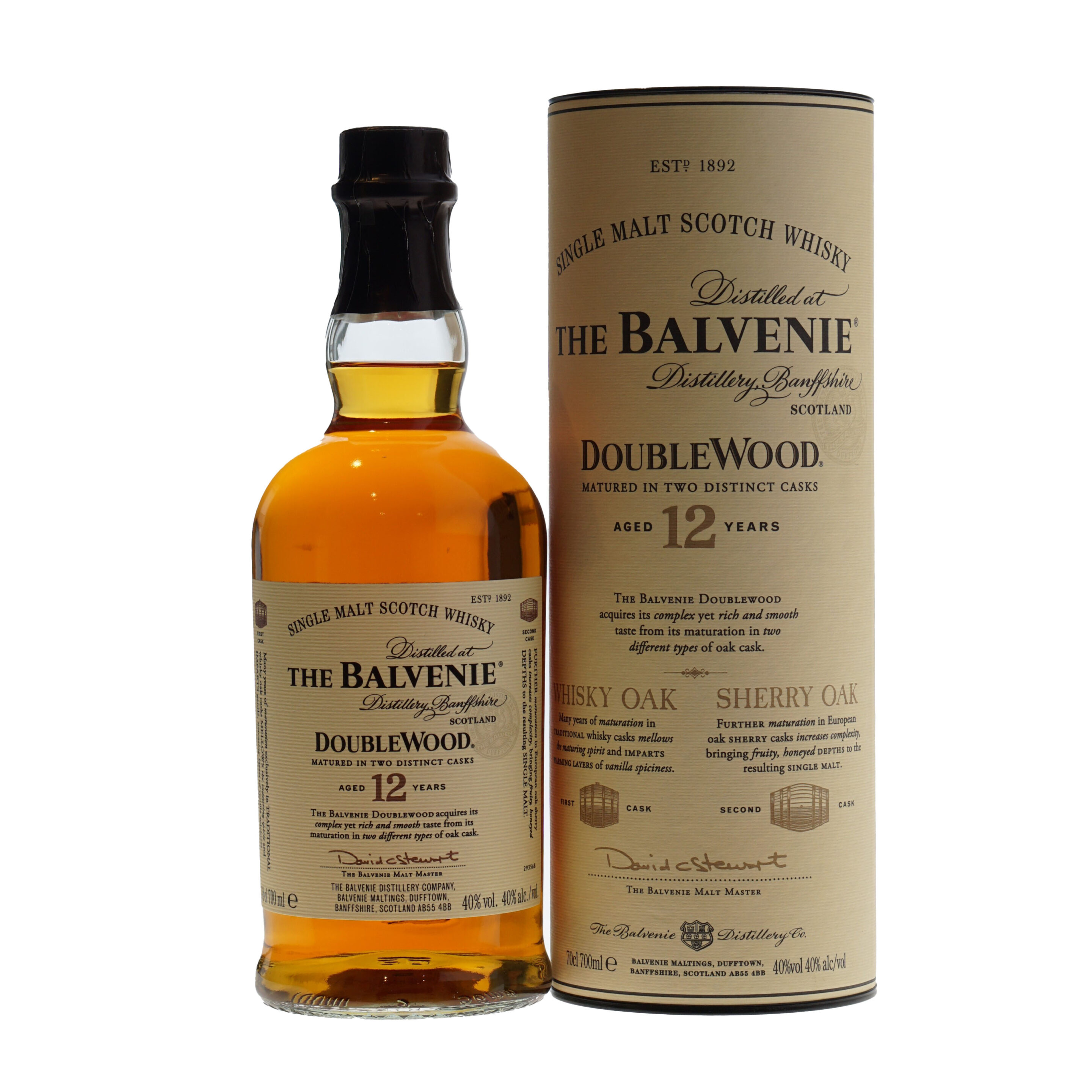 Balvenie Whisky 12 Years DoubleWood 40% 70cl