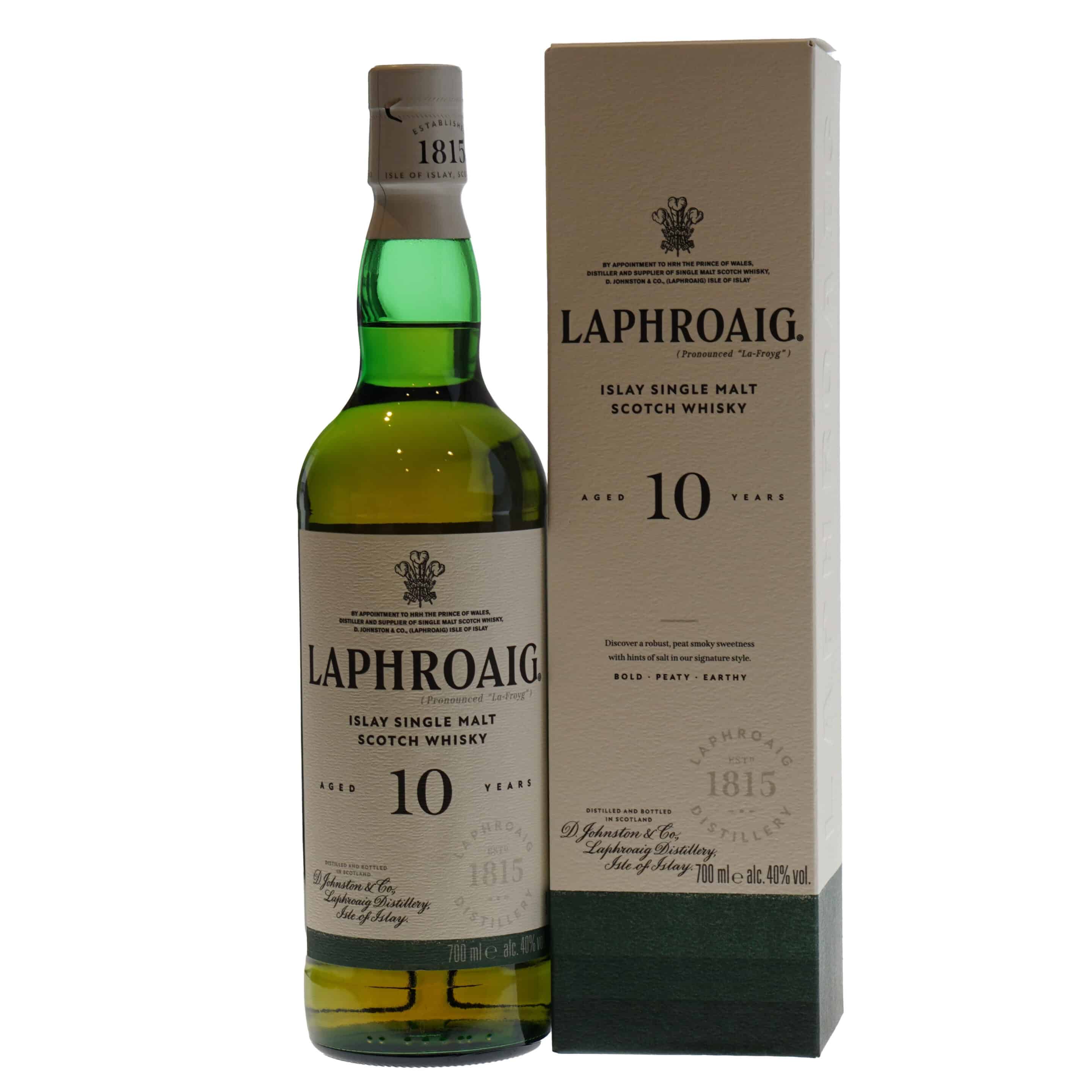 Laphroaig Whisky 10 Years 40% 70cl