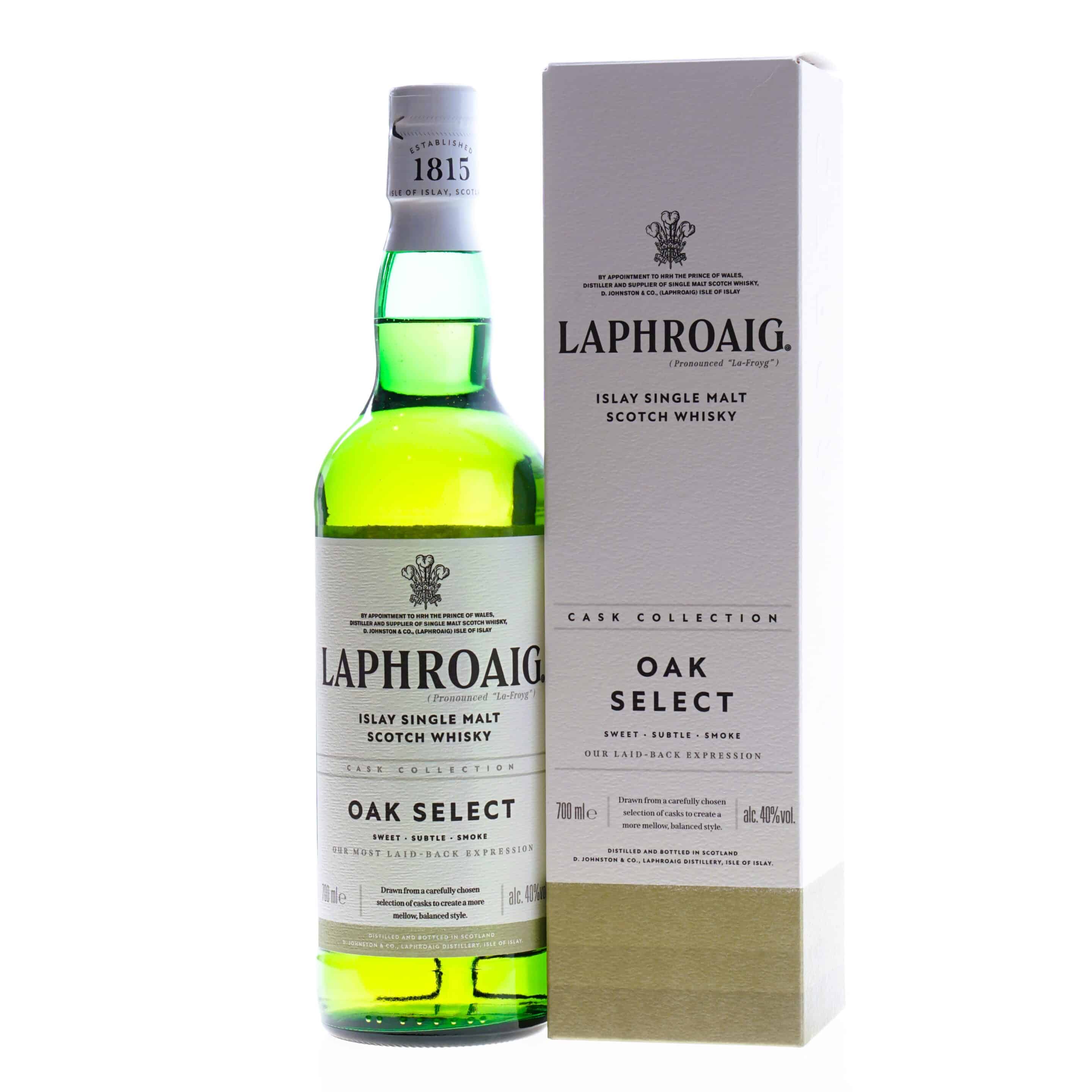 Laphroaig Whisky Oak Select 40% 70cl