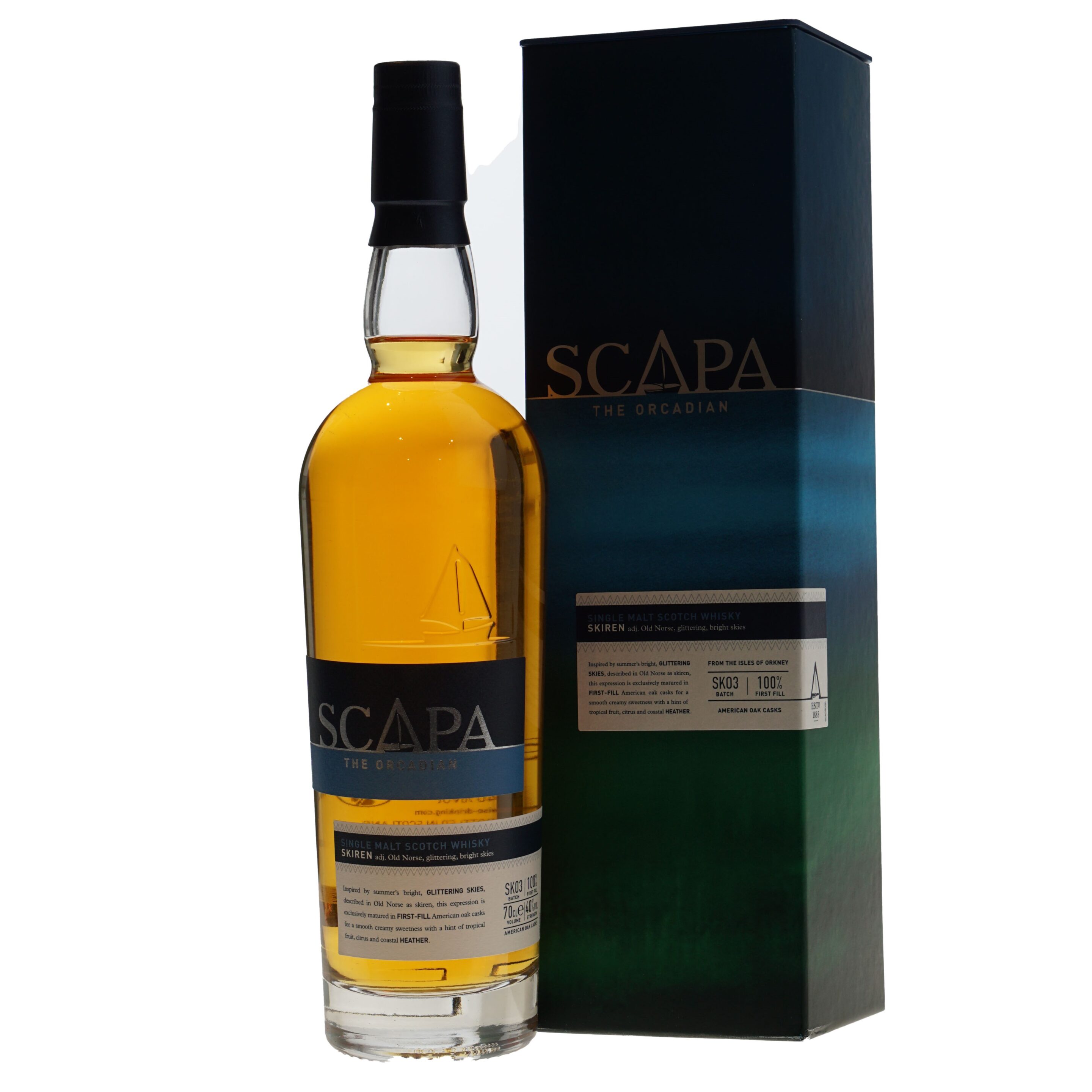 Scapa Whisky The Orcadian Skiren 70cl 40%