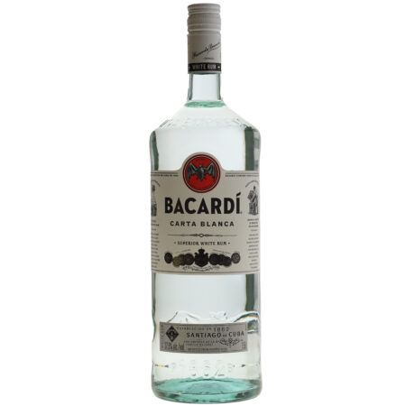 Bacardi Rum Carta Blanca 37,5% 150cl