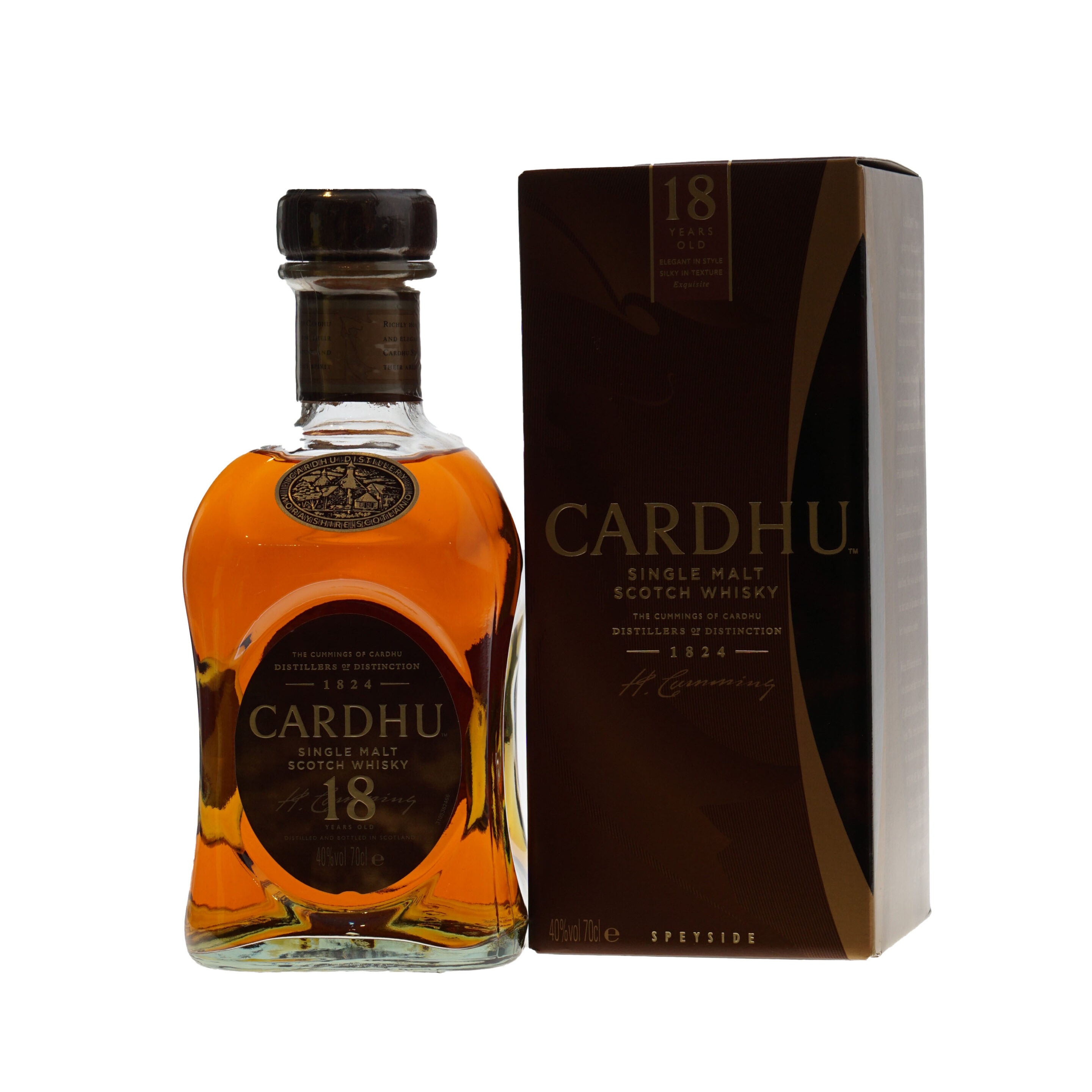Cardhu Whisky 18 Years 40% 70cl