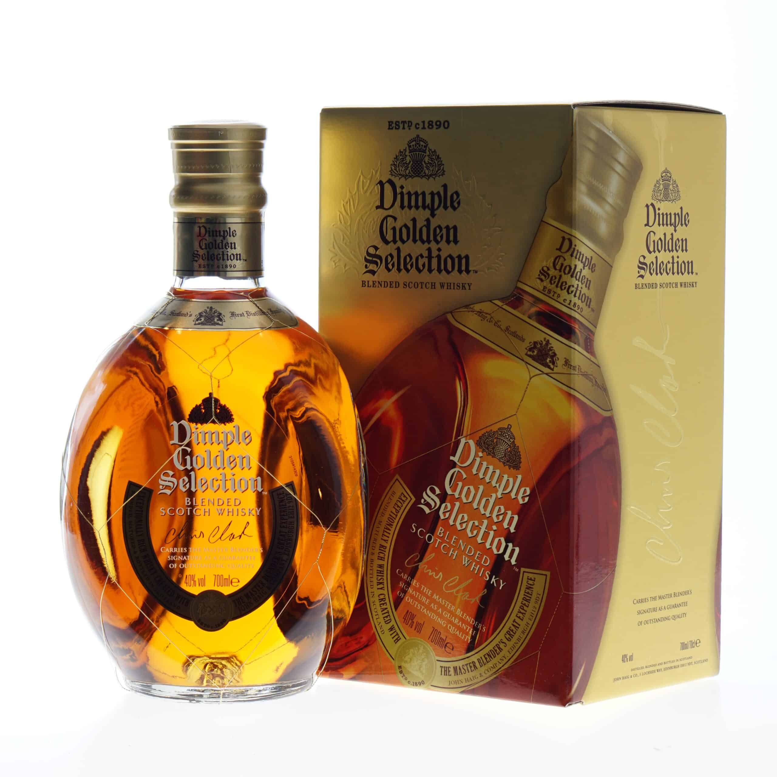 Dimple Whisky Golden Vidra 70cl » Slijterij Selection 40