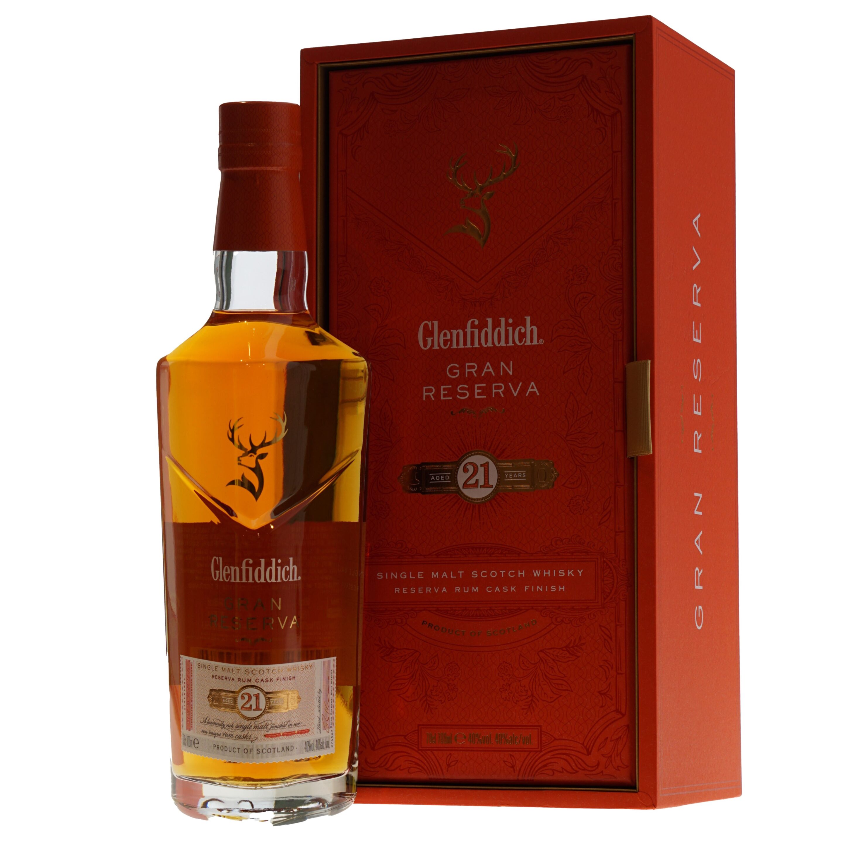 Glenfiddich Whisky Gran Reserva Rum 21 Years 40% 70cl.