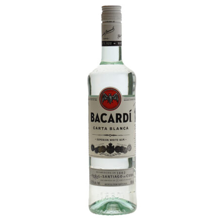 Bacardi Rum Carta Blanca 37,5% 70cl
