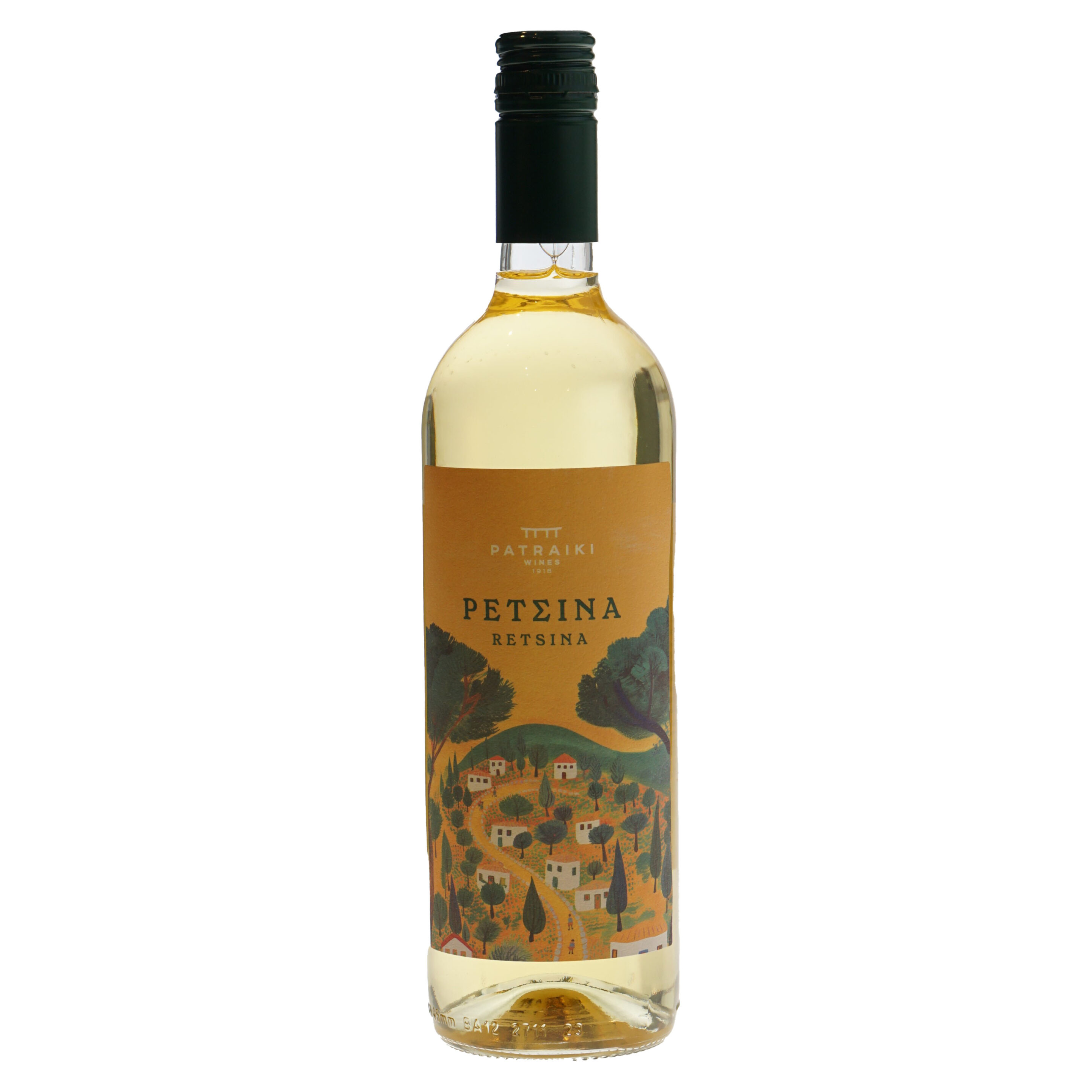 Patraiki Retsina Wit 11% 75cl