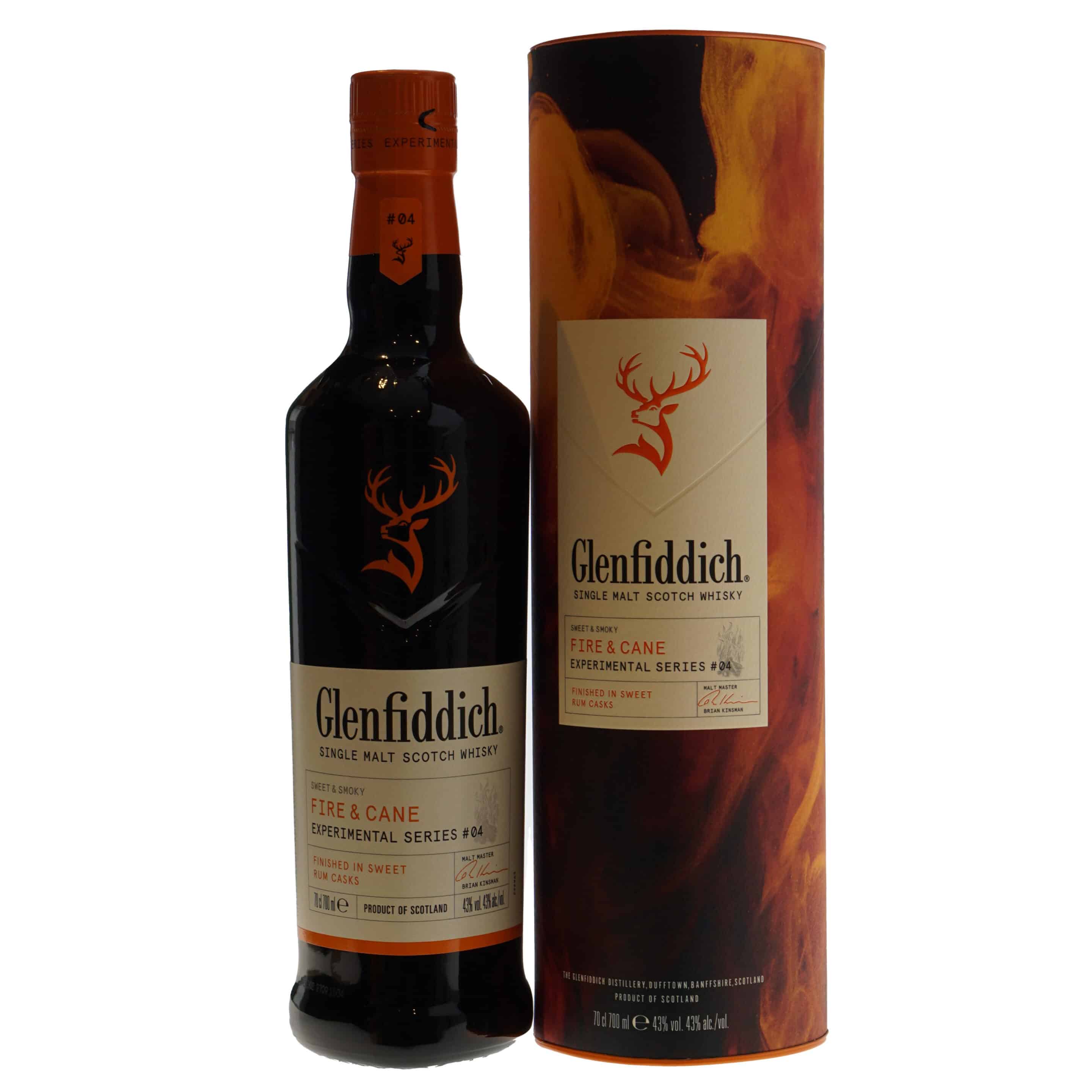 Glenfiddich Whisky Fire & Cane 43% 70cl