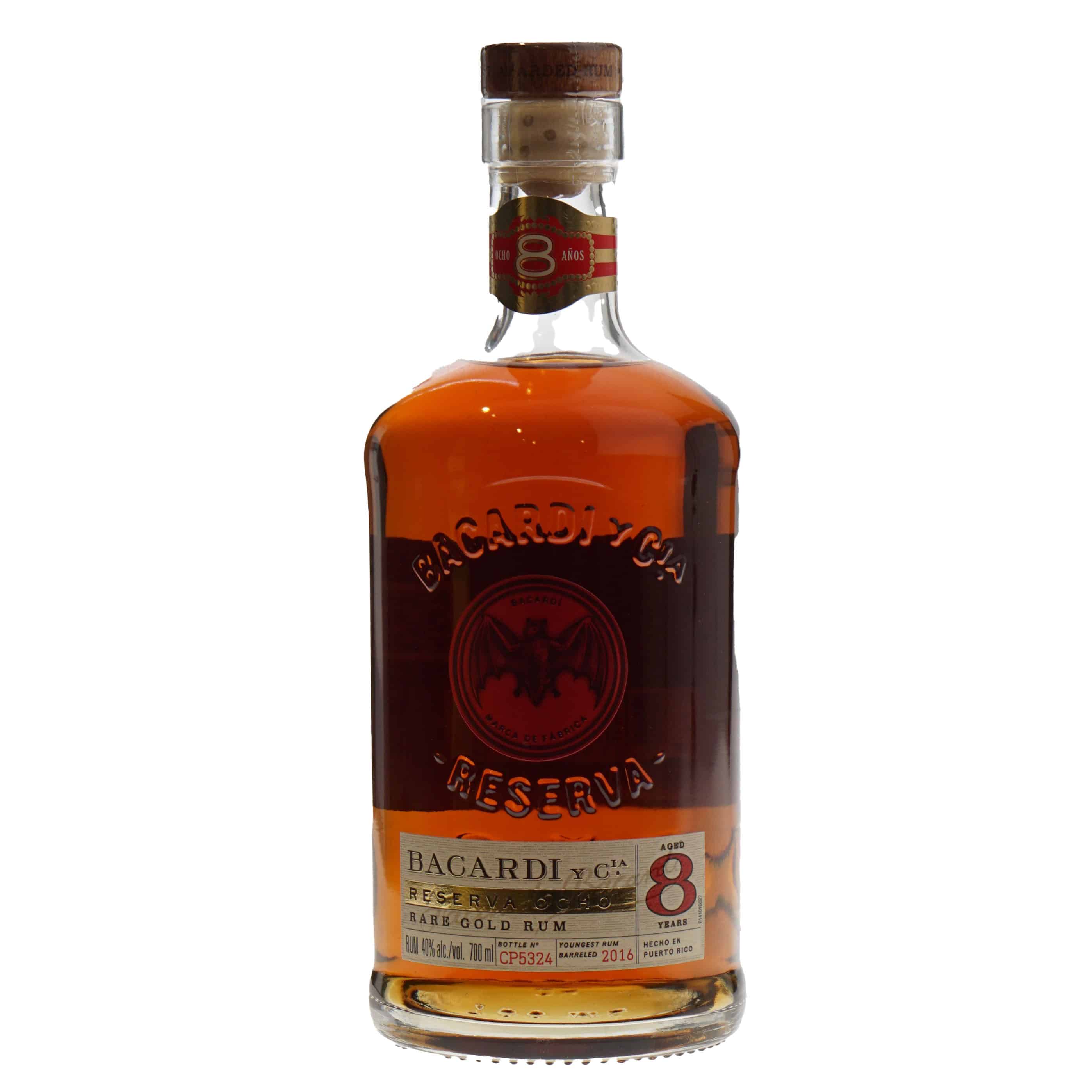 Bacardi Rum 8 Years Reserva Ocho 40% 70cl