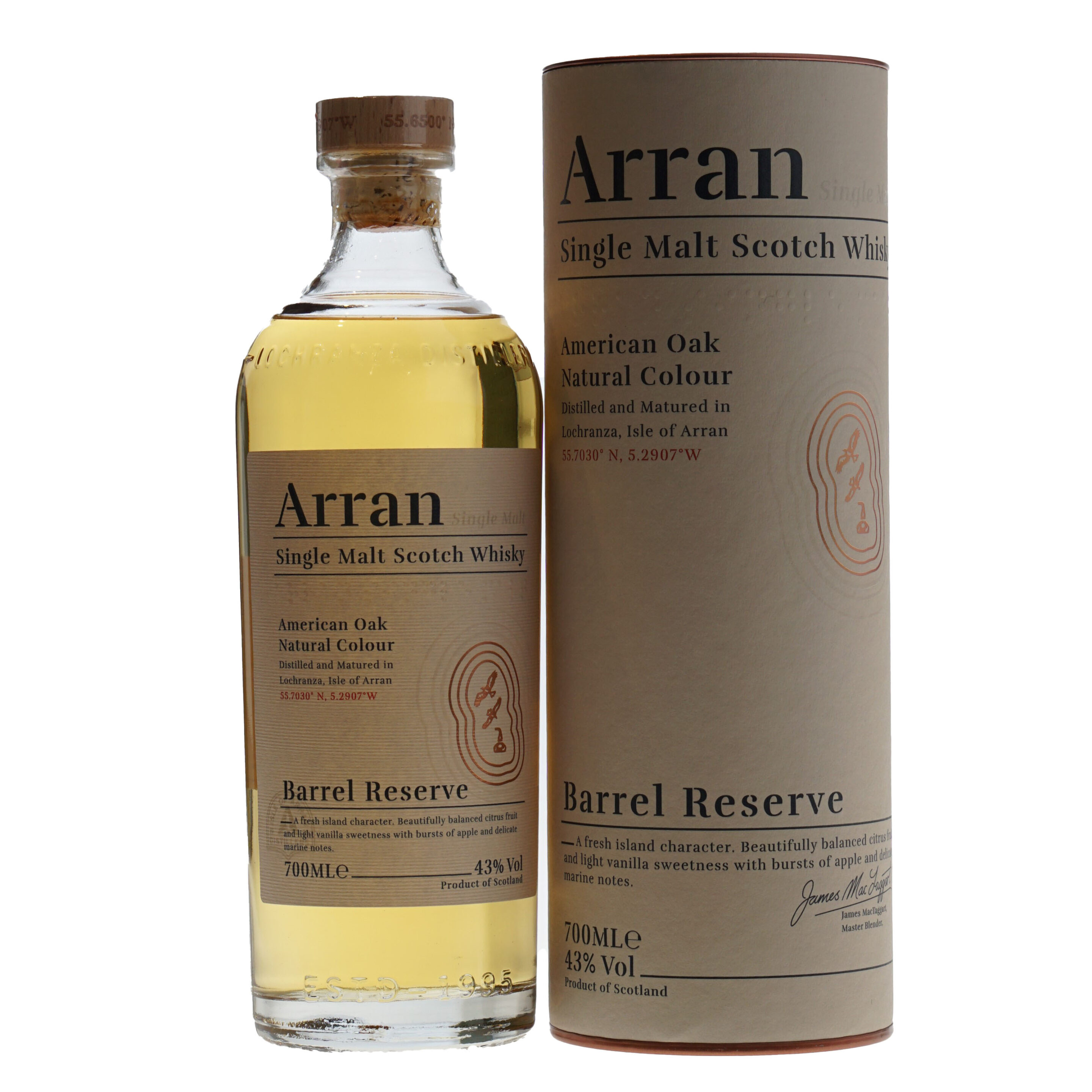 Arran Whisky Barrel Reserve 43% 70cl