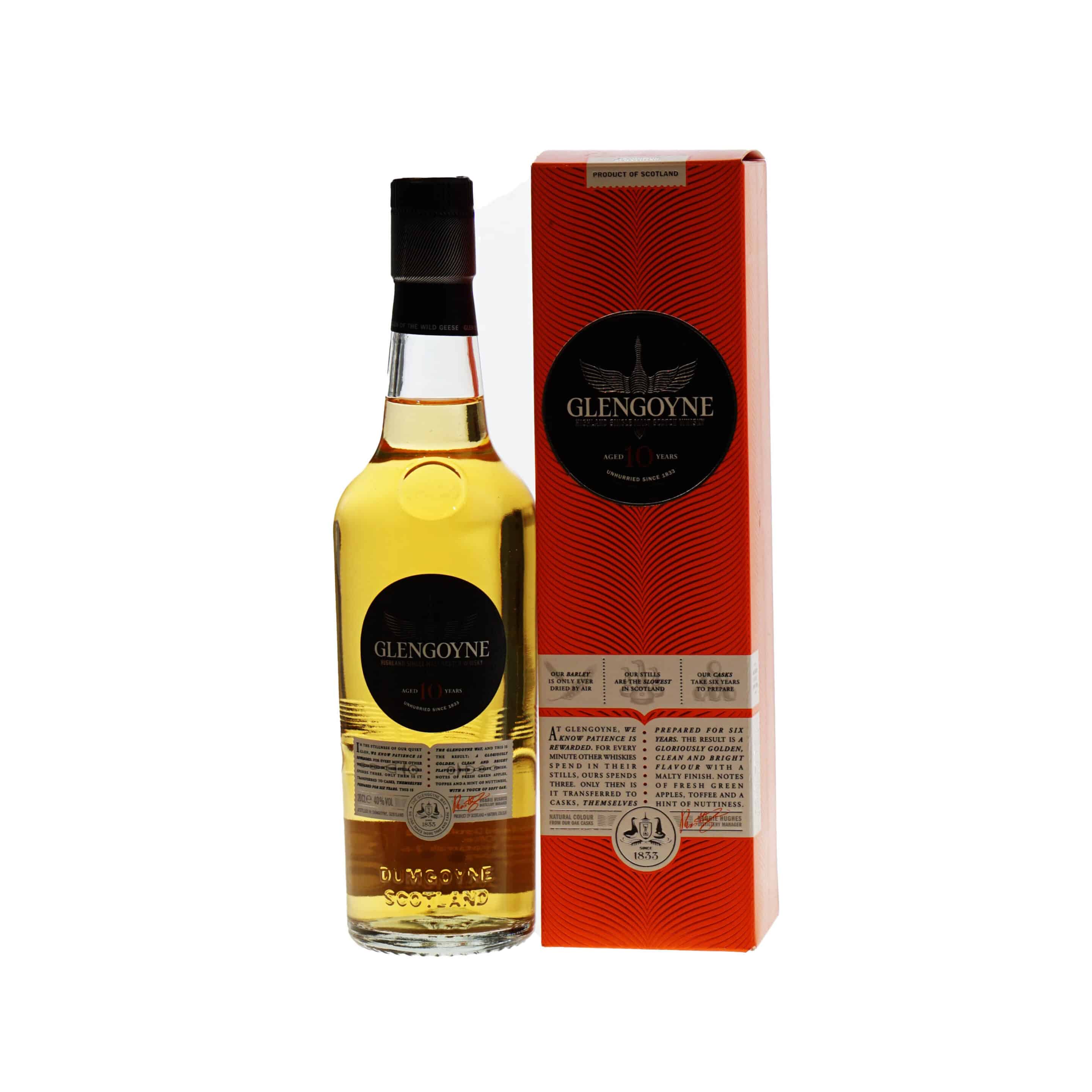 Glengoyne Whisky 10 Years 40% 20cl