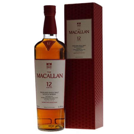 Macallan Whisky 12 Years Sherry Oak 40% 70cl