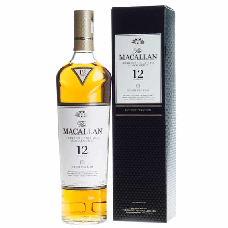 Macallan Whisky Sherry Oak 12 Years