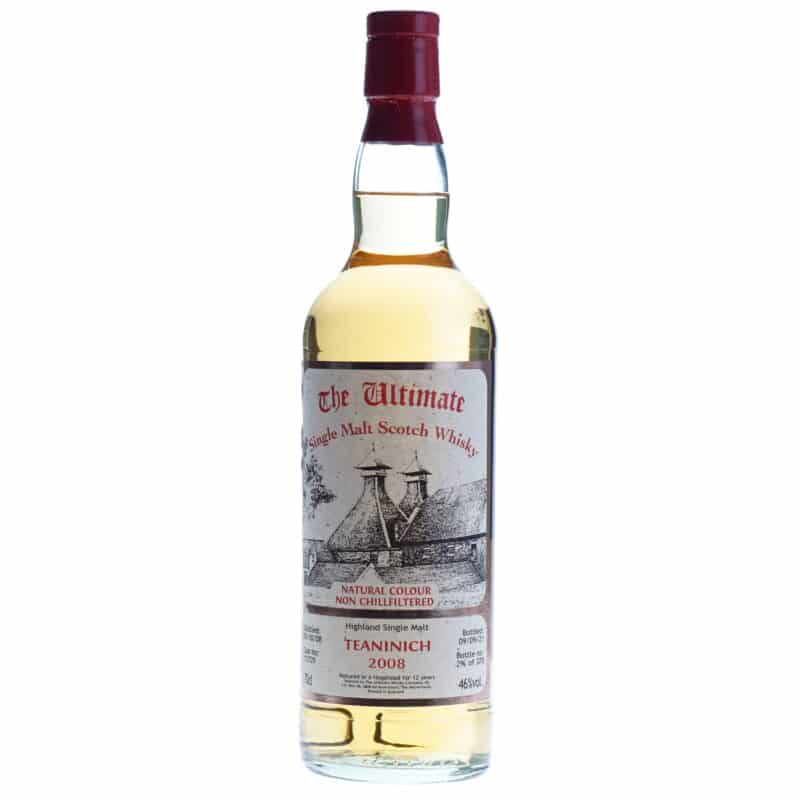 Ultimate Whisky Teaninich 2008 12 Years