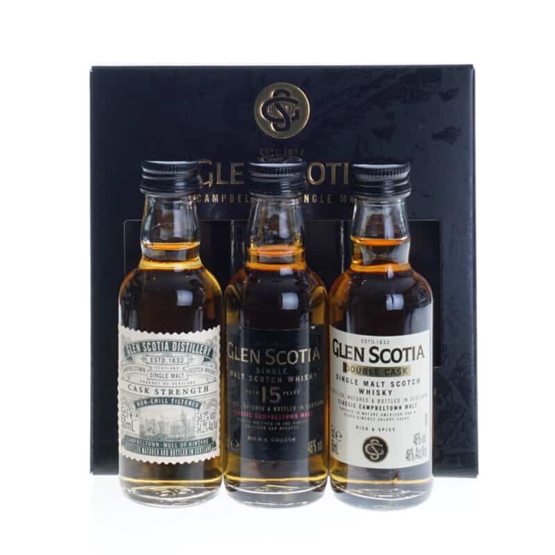 Glen Scotia Whisky Giftset Miniatuur