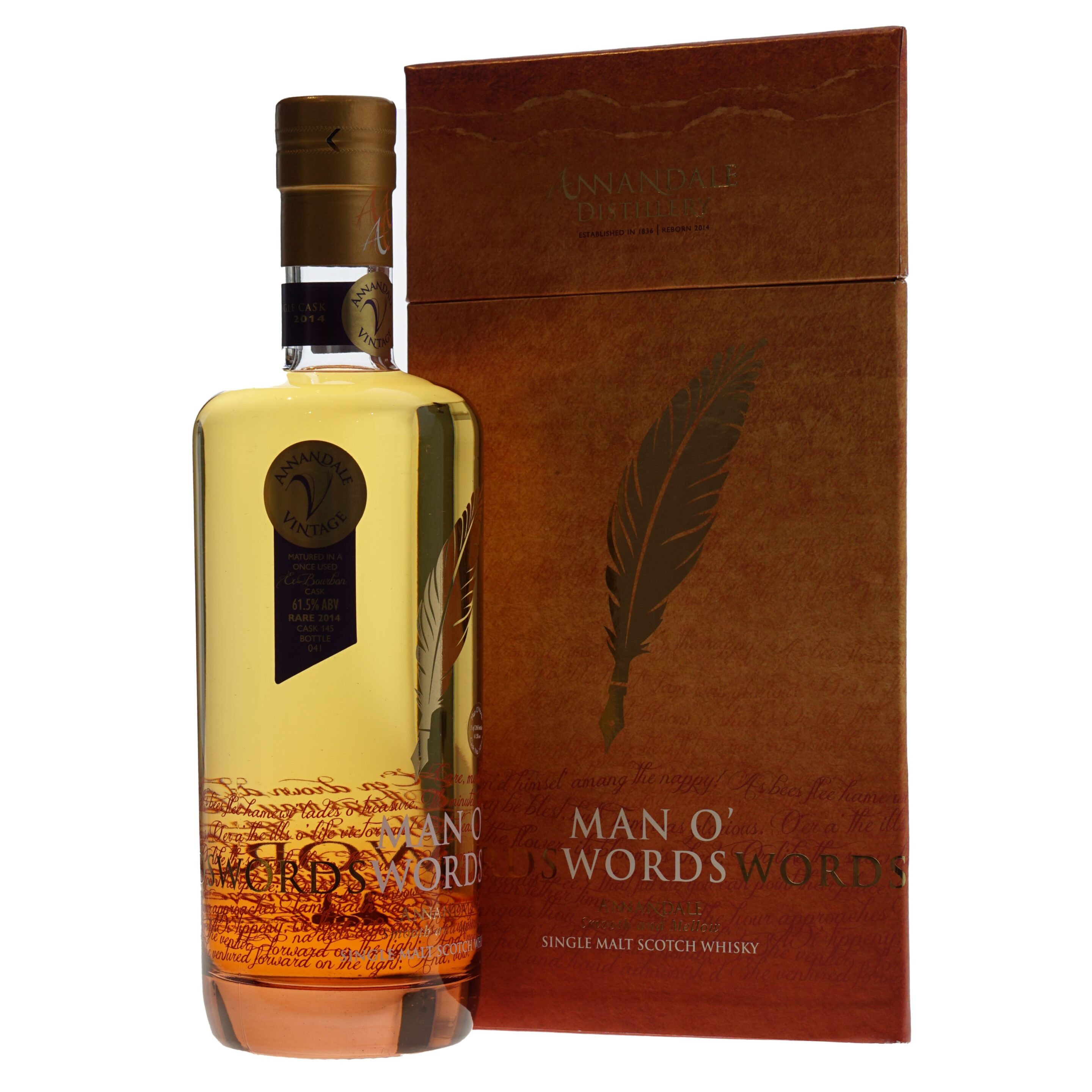 Annandale Whisky Man O'Sword Rare Cask 2014 61,5% 70cl