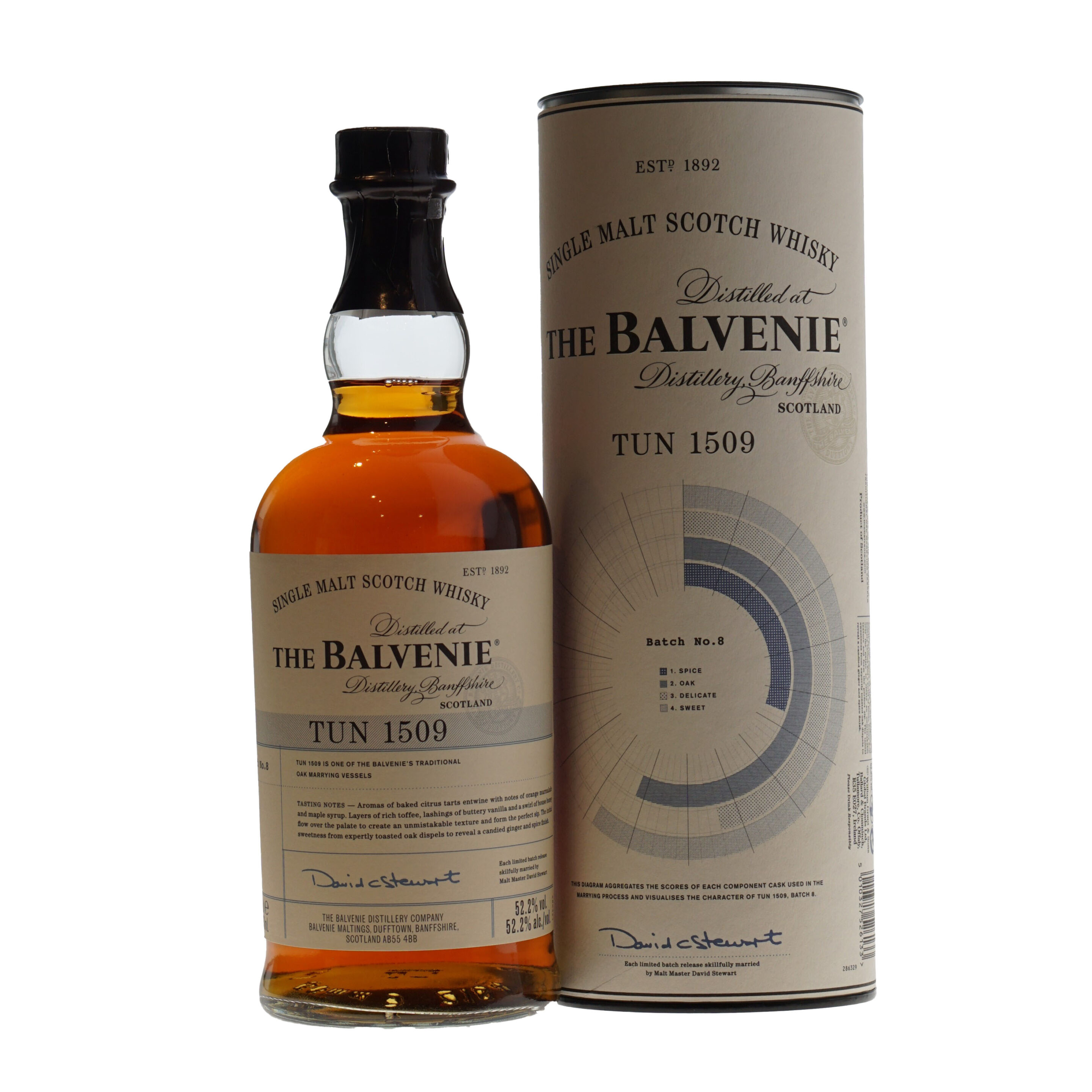 Balvenie Whisky Tun 1509 Batch 8 52,2% 70cl