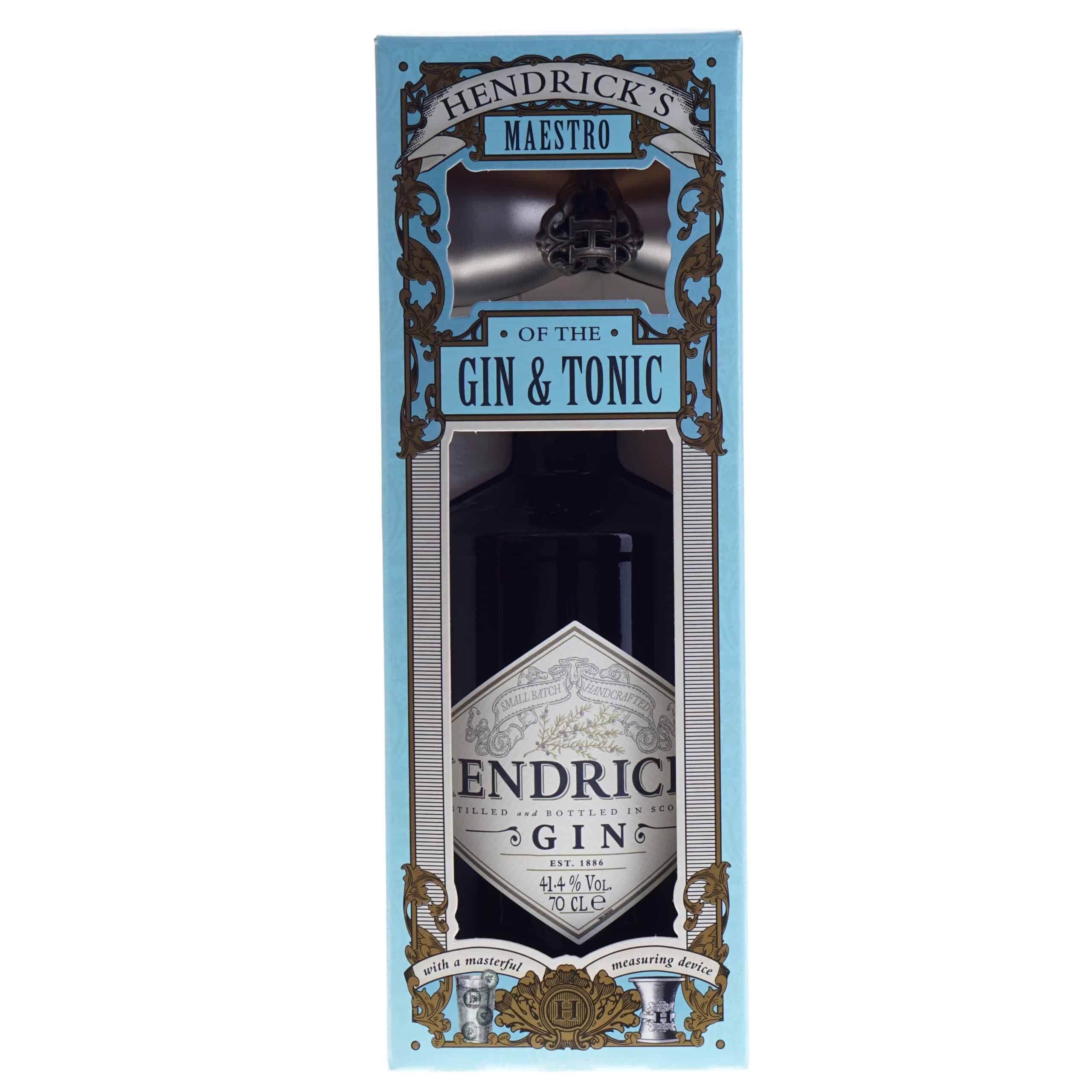 Hendrick's Gin met Jigger 70cl 47,4% - Afbeelding 2