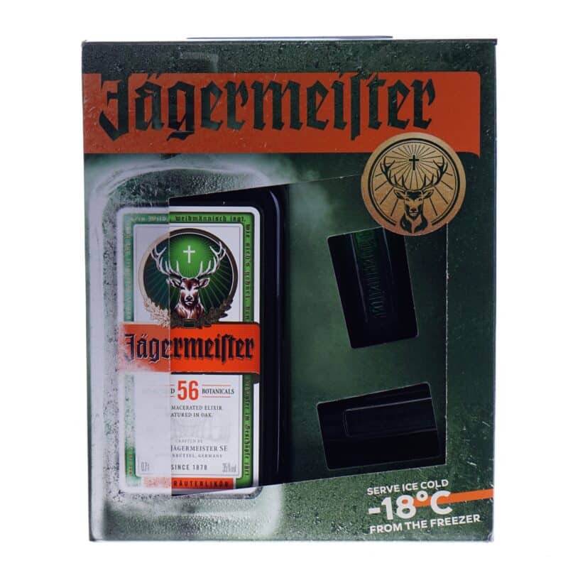 Jägermeister Giftpack met 2 shotglazen