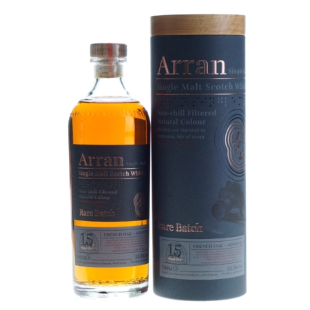 Arran Whisky 15 Years Rare Batch French Oak Argonne 70cl 53,5%
