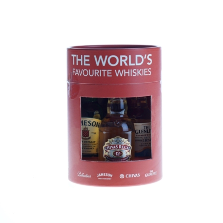 The World’s favourite Whisky Giftpack 4x5cl
