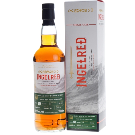 Ingelred Whisky Ben Nevis 10 Years 70cl 59,9%