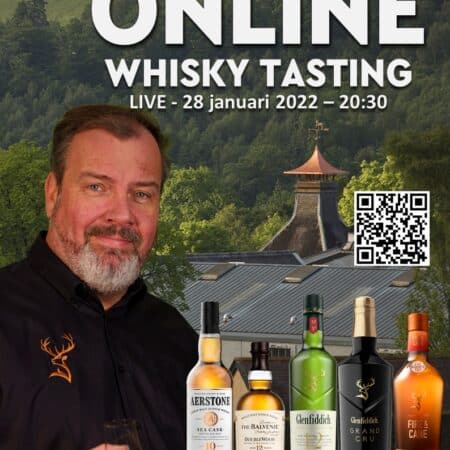 Online Whiskyproeverij 28 januari o.l.v. Tony van Rooijen