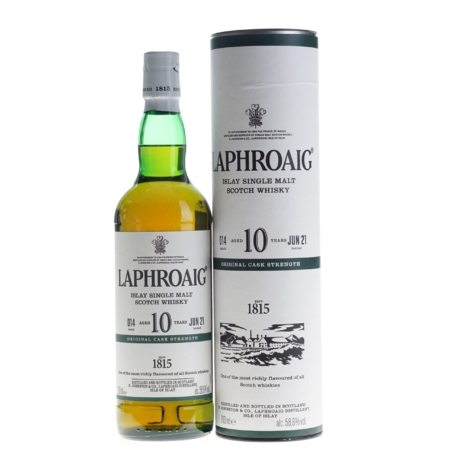 Laphroaig Whisky 10 Years Cask Strenght Batch 14 2021 70cl 58,6%