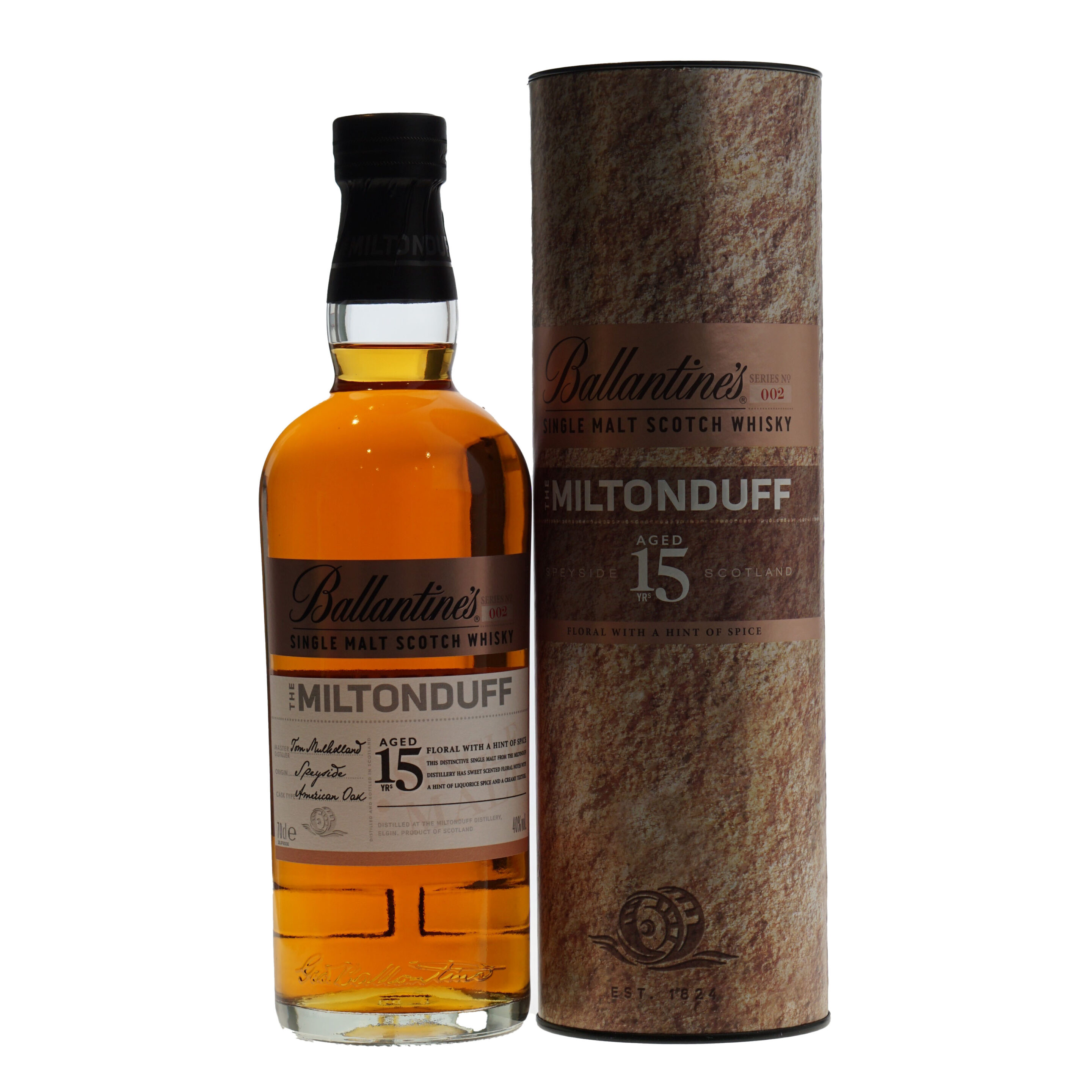 Ballantine's Whisky Miltonduff 15 Years 40% 70cl