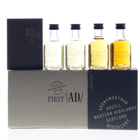 Ardnamurchan Whisky Tasting Set First AD/ 4x 5cl
