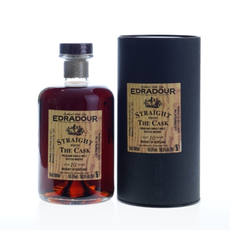 Edradour Whisky 10 Years Straight from The Cask 50cl 58,5%