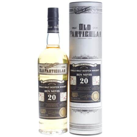 Old Particular Whisky Ben Nevis 20 Years Consortium of Cards