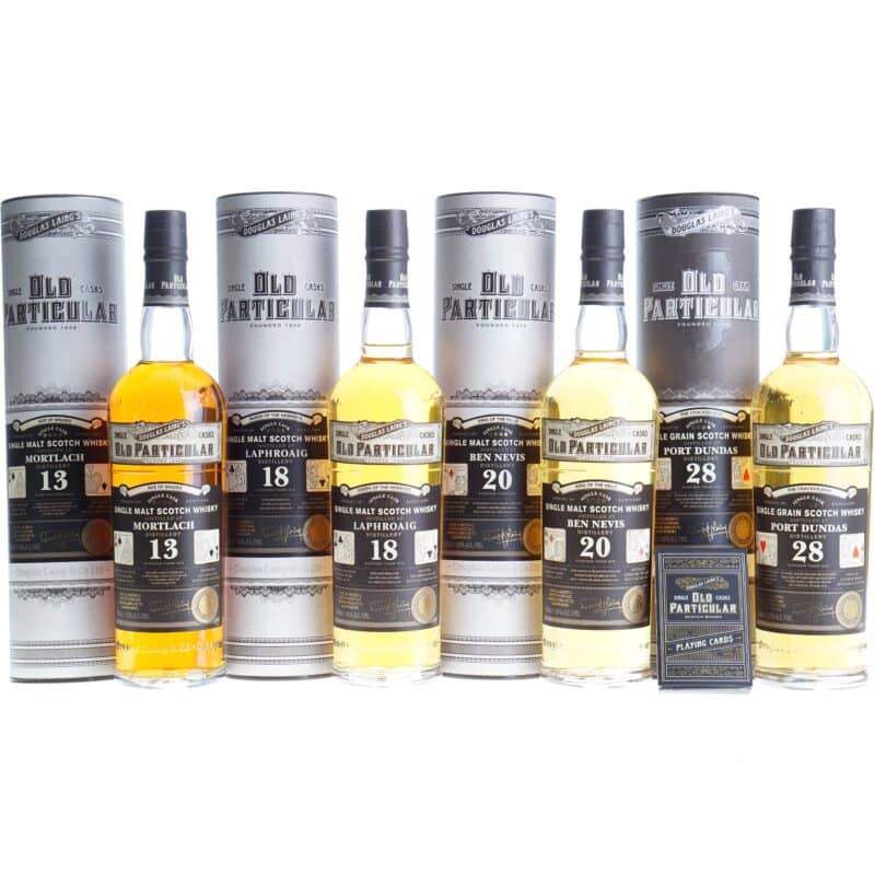 Old Particular Whisky Consortium of Cards Complete Serie 4x70cl