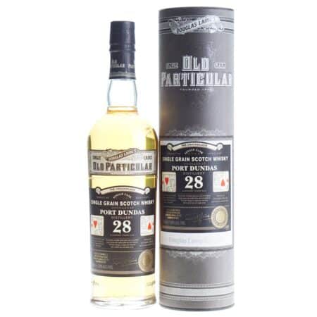 Old Particular Whisky Port Dundas 28 Years Consortium of Cards.
