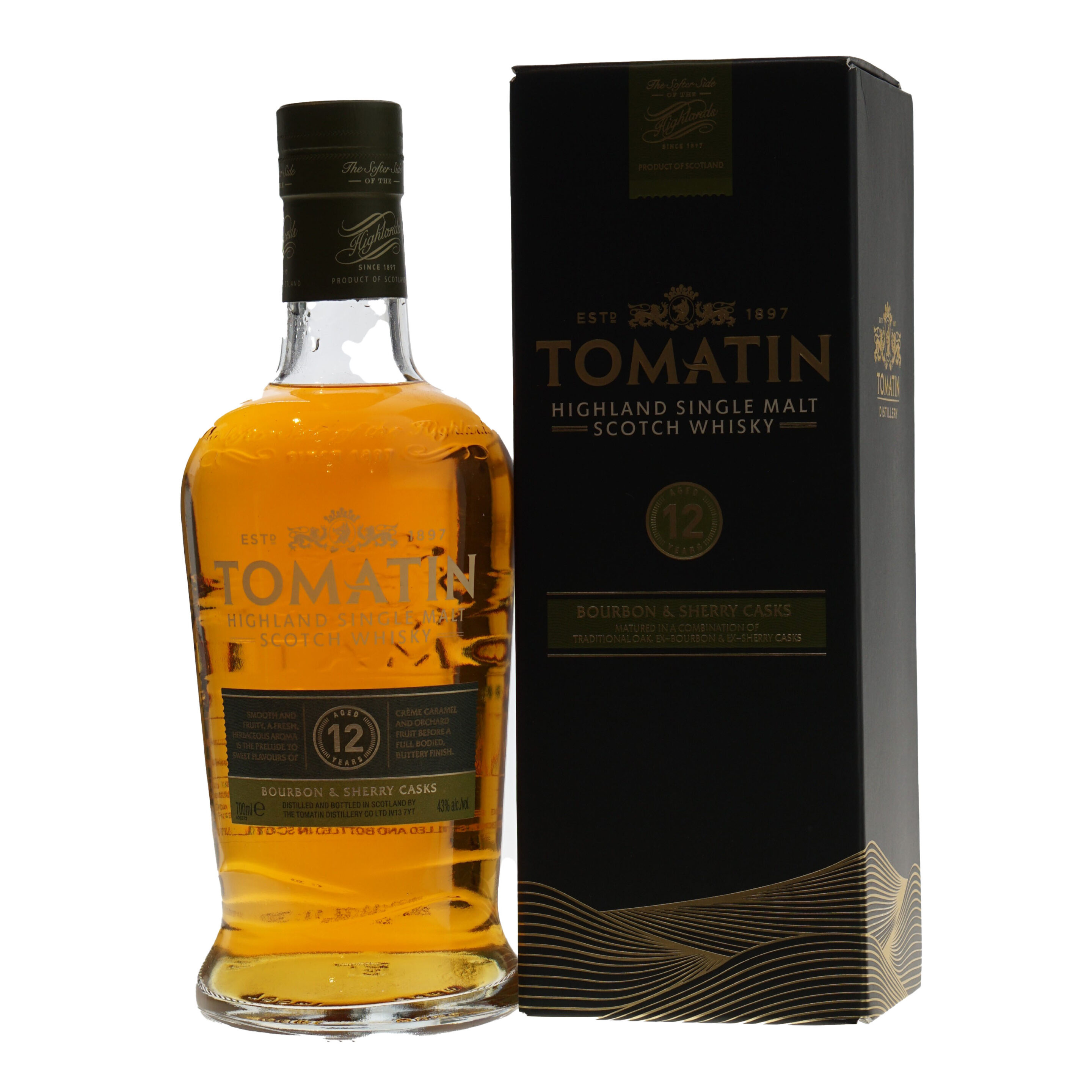Tomatin Whisky 12 Years 43% 70cl