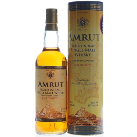 Amrut Whisky Peated Indian Cask Strenght 70cl 62,8%