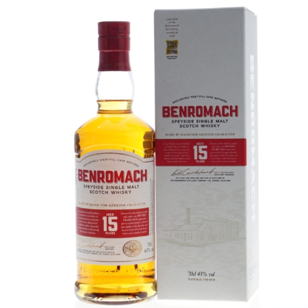 Benromach Whisky 15 Years 70cl 43%