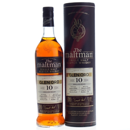 Glen Ord Whisky The Maltman 10 Years 70cl 55,3%