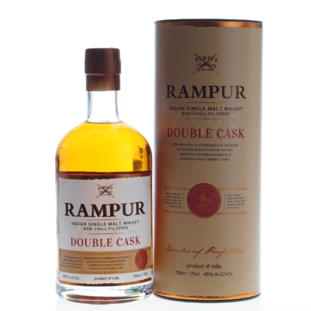 Rampur Whisky Indian Single Malt Double Cask 70cl 45%
