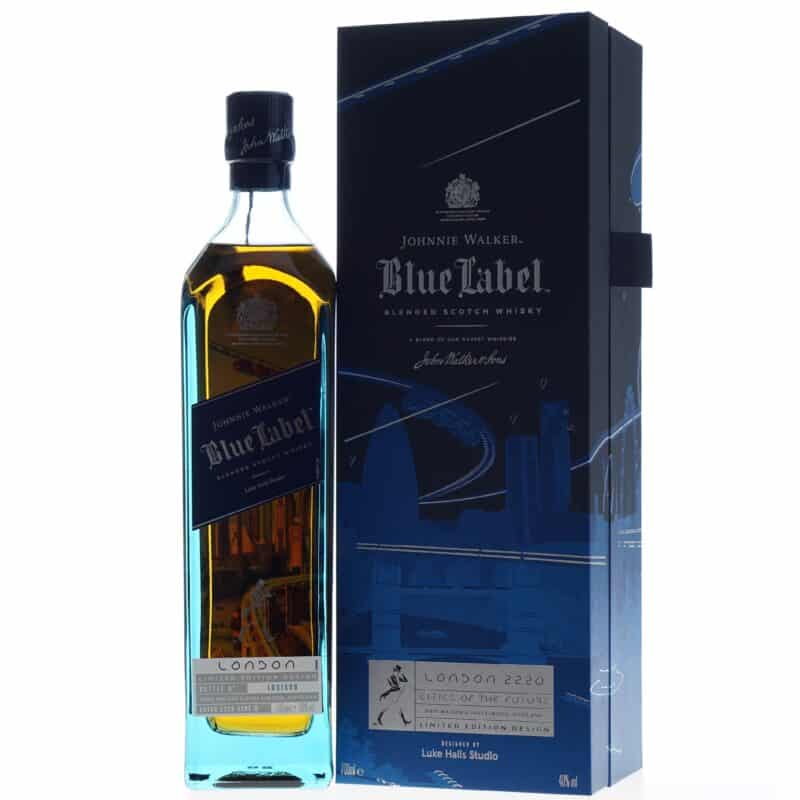 Johnnie Walker Whisky Blue Label London the Cities of the Future
