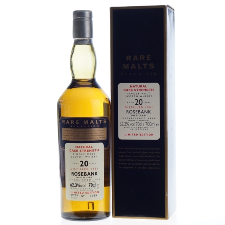 Rare Malts Whisky Selection Rosebank 20 Years 1981-2002 70cl 62,3%