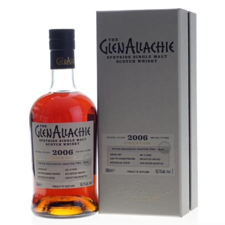 Glenallachie Whisky 16 Years Single Cask Dutch Exclusive Chapter Two 2006-2022 70cl 58,7%