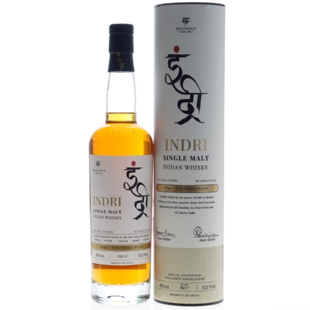 Indri Trini Whisky Single Malt 70cl 46%