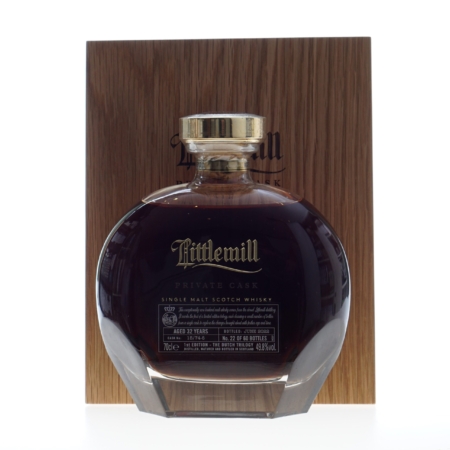 Littlemill Whisky Private Cask 32 Years 1990 The Dutch Trilogy – 1st Edition 2022 70cl 49,8%