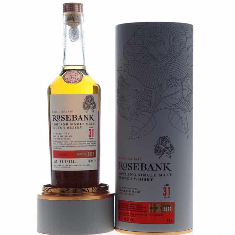 Rosebank Whisky 31 Years Release 2022
