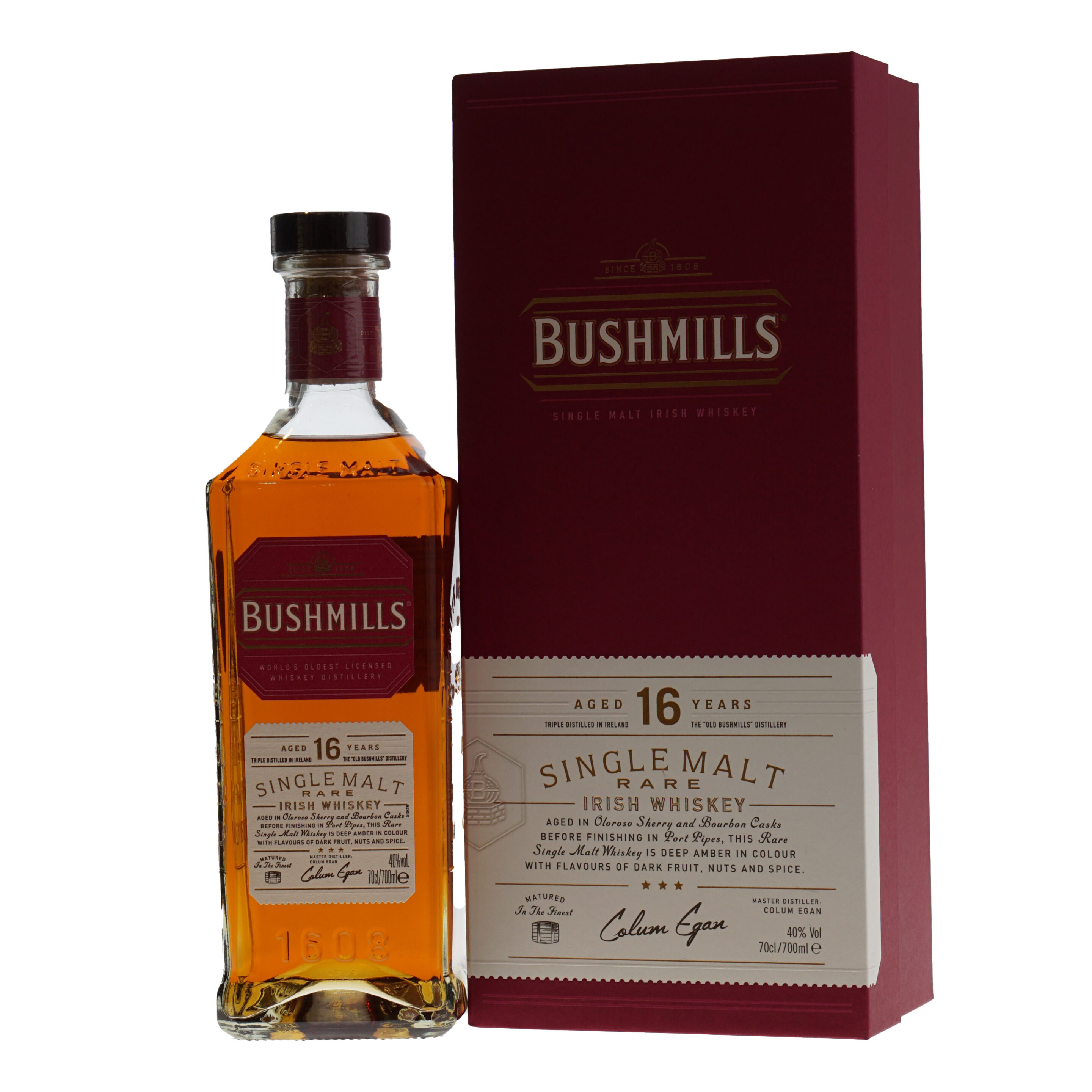 Bushmills Rare Irish Whiskey 16 Years 40% 70cl