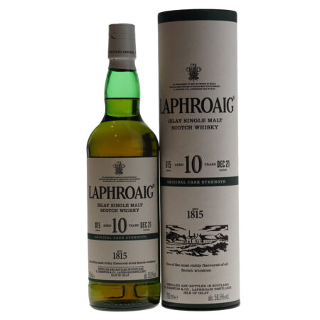 Laphroaig Whisky 10 Years CS 2021 Batch 15 56,5% 70cl